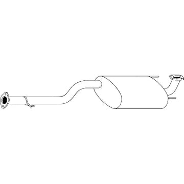 Redback Mufflers Bolt On for Toyota Hilux (01/2005 - 09/2015) - Brixton 4x4 - Buy Online Now!